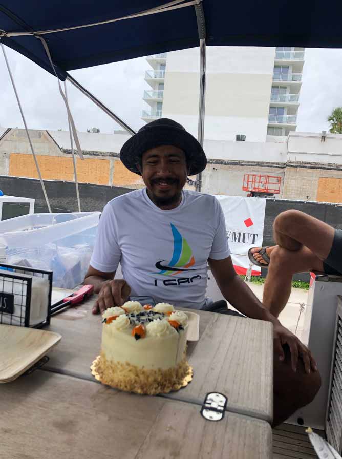 Wisdom Engineer Cesar on his birthday
